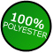 100% Polyestergewebe