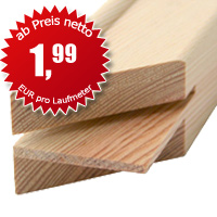 Produktbild Keilrahmen-Leisten 4cm Galerie