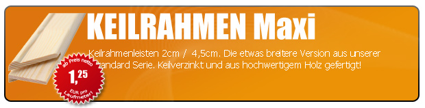 Keilrahmenleisten MAXI 2cm