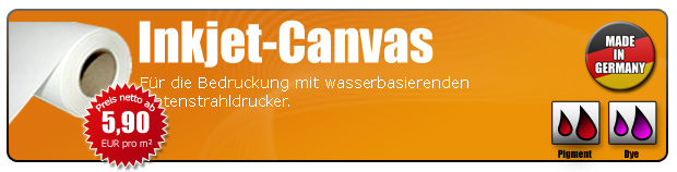 Kategorie Canvas InkJet-Canvas Leinwand
